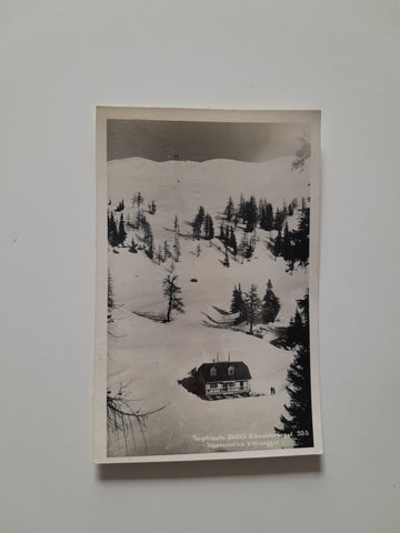 AK Tauplitzalm Skilift Schneiderkogel Jausenstation V. Hierzegger.