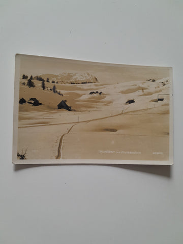 AK Tauplitzalm mit Lawinenstein.