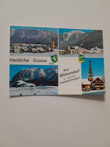 AK Herzliche Grüße aus Bad Mitterndorf.