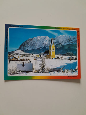Klebebild-Karte Bad Mitterndorf.