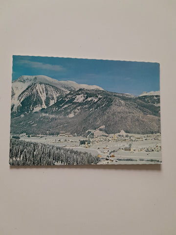 AK Blick gegen Bad Mitterndorf.