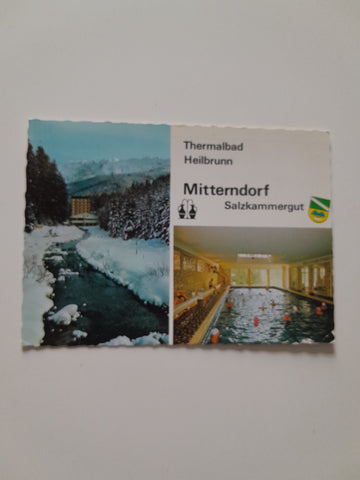 AK Thermalbad Heilbrunn. Mitterndorf.