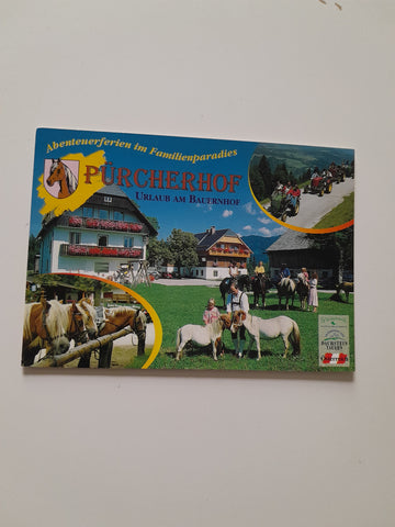 AK Mitterberg 21. Pürcherhof Familie Lemmerer.