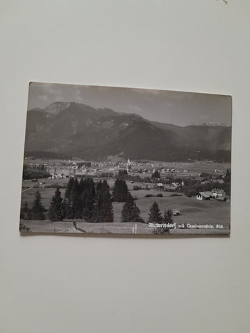 AK Mitterndorf mit Lawinenstein.