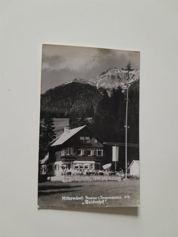 AK Mitterndorf. Pension Jausenstation Seidenhof.