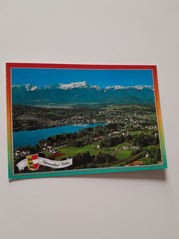 AK Alpenseebad Velden.