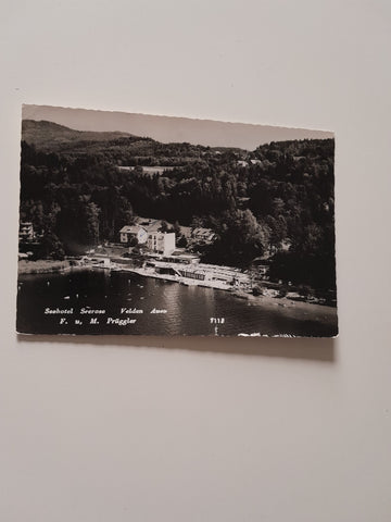 AK Velden Auen. Seehotel Seerose. F. u. M. Prüggler.