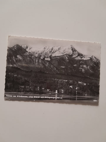 AK Velden am Wörthersee Cap Wörth mit Mittagskogel.