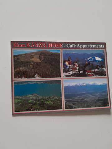 AK Haus Kanzelhöhe Cafe Appartements. Gerlitzen.