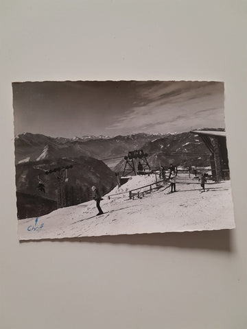 AK Bergstation des 1. Sesselliftes im Ski- und Sonnenparadies der Gerlitzen.