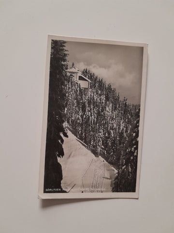 AK Görlitzen. Kanzelbahn Bergstation. (1927)