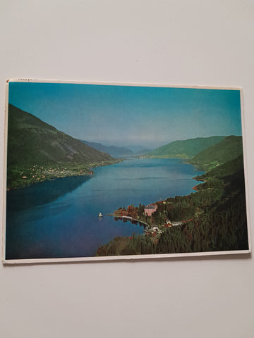 AK Ossiachersee. Luftaufnahme.