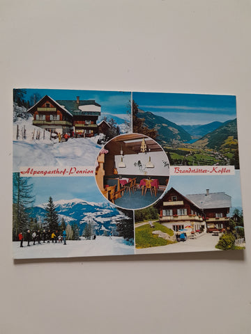 AK Einöde bei Villach. Alpenpension Gasthof Kofler Brandstätter Verditz.