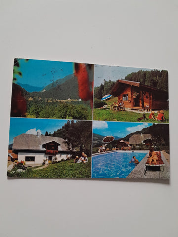 AK Winklern 4 bei Treffen. Ferienparadies Gruberhof Fam. Gassler.
