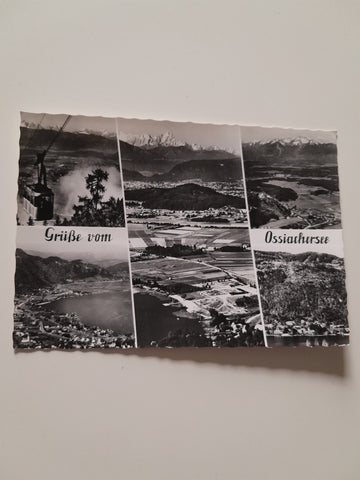 AK Grüsse vom Ossiachersee.