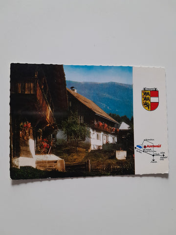 AK Fresach. Gasthof Klammer, vulgo Gruber Mooswald.