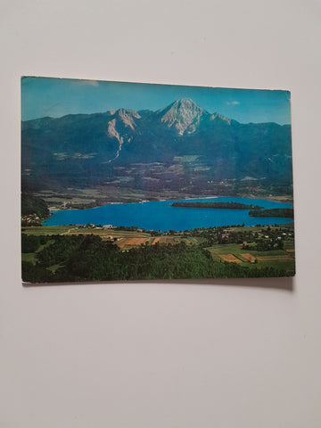 AK Faakersee mit Mittagskogel.