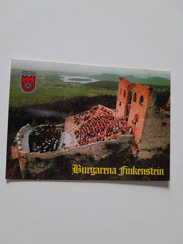 AK Burg-Arena Finkenstein. Fam. Satran. Latschach.