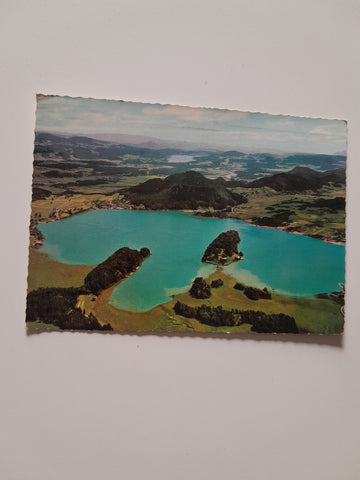 AK Faakersee mit Insel.