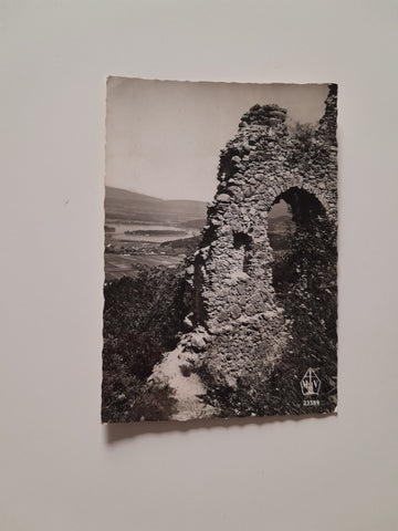 AK Blick von der Ruine Finkenstein auf Faakersee.