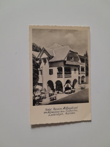 AK Hotel Pension Mittagskogel am Aichwaldsee beim Faakersee. Ledenitzen.