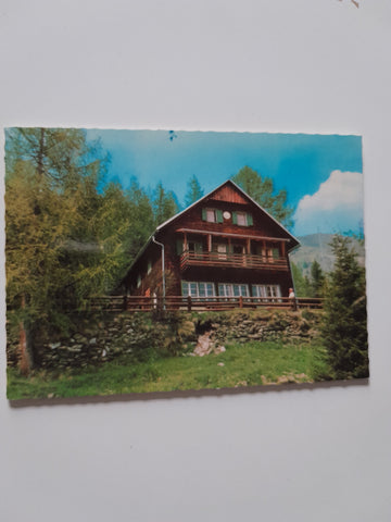 AK Afritz am See. Naturfreundehaus Trangoni-Hütte.