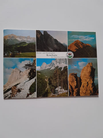 AK Kletter- und Wandergebiet Koschuta mit Naturfreundehaus.