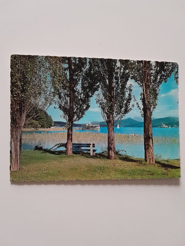 AK Blick auf Maria Wörth.