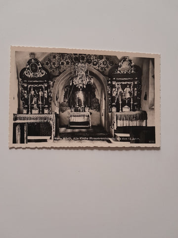 AK Maria Wörth. Alte Kirche. (Rosenkranzkapelle)