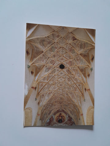 AK Propstei- und Wallfahrtskirche Maria Saal. Fresken des Stammbaumes Jesu von 1491.