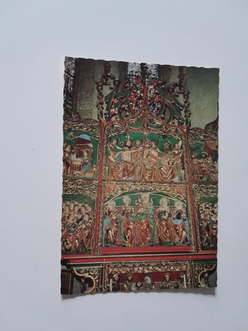 AK Maria Saal . Gotischer Altar.