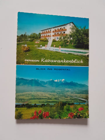 AK Ludmannsdorf. Pension Karawankenblick Inh. Peter Spitzer. Lukowitz 13.