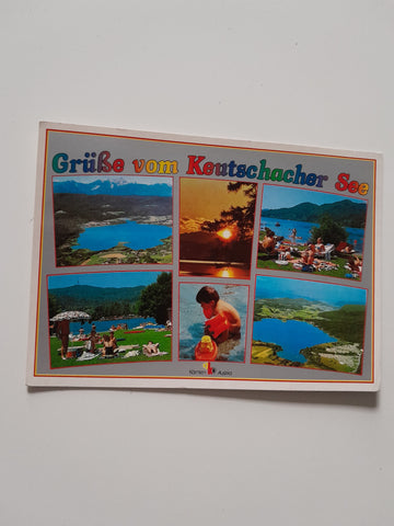 AK Grüße vom Keutschachersee.