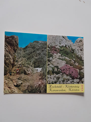 AK Hochstuhl - Klettersteig Karawanken.
