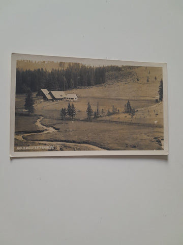 Muster-AK Holzmeister, Teichalpe (Schischegg)