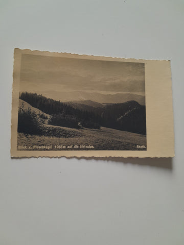 AK Blick vom Pleschwirt auf die Gleinalpe.