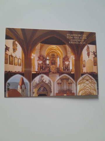 AK Krieglach. Gotische Pfarrkirche zum hl. Jakobus.