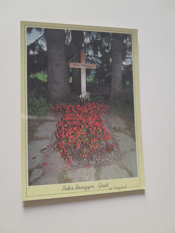 AK Krieglach. Peter Rosegger Grab.