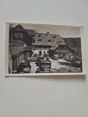 AK Bruggraber's Gasthaus zur Waldheimat in Alpl. (Sitzgarten) (1939)