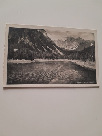 AK Grüner See bei Tragöss. (1929)