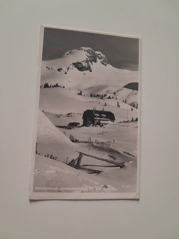 AK Hochschwab Sonnschienhütte mit dem Ebenstein.