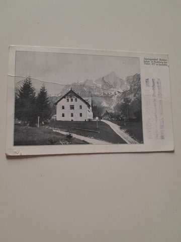 AK Alpengasthof Bodenbauer in Buchberg bei Thörl.