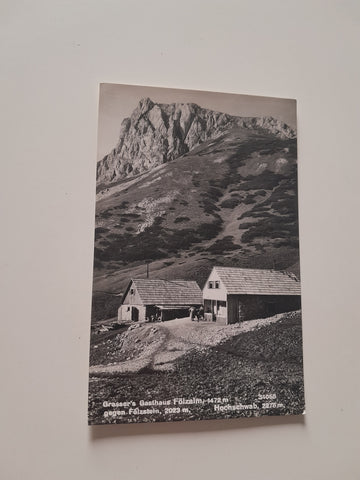 AK Grasser's Gasthaus Fölzalm gegen Fölzstein.