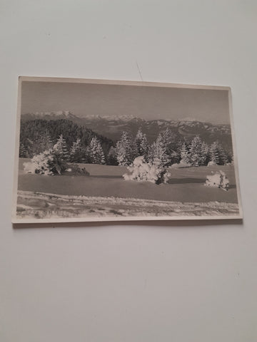 AK Blick vom Hochanger bei Bruck an der Mur auf das Hochschwabmassiv.