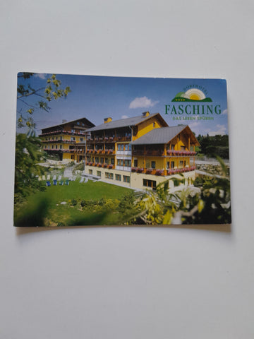 AK Fischbach 3c. Dorfhotel Fasching.
