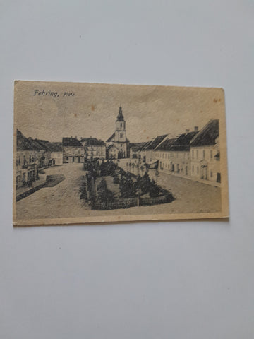 AK Fehring. Platz. (1920)