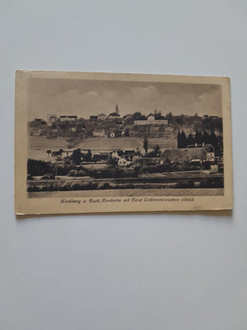 AK Kirchberg an der Raab. Nordseite mit Fürst Lichtensteinischen Schloss. (1919-20)