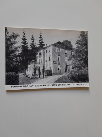 AK Bad Gleichenberg. Pension Dr. Silly.