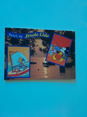 AK Saluti da Jesolo Lido. Walt Disney.