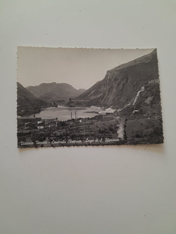 AK Vittorio Veneto. Centrale Elettrica - Lago di S. Floriano.